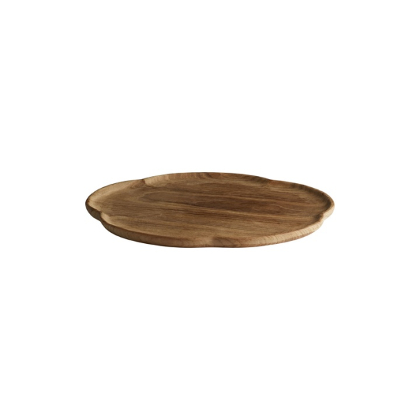 Bunga Tallerken - Teak - Large - Image 1