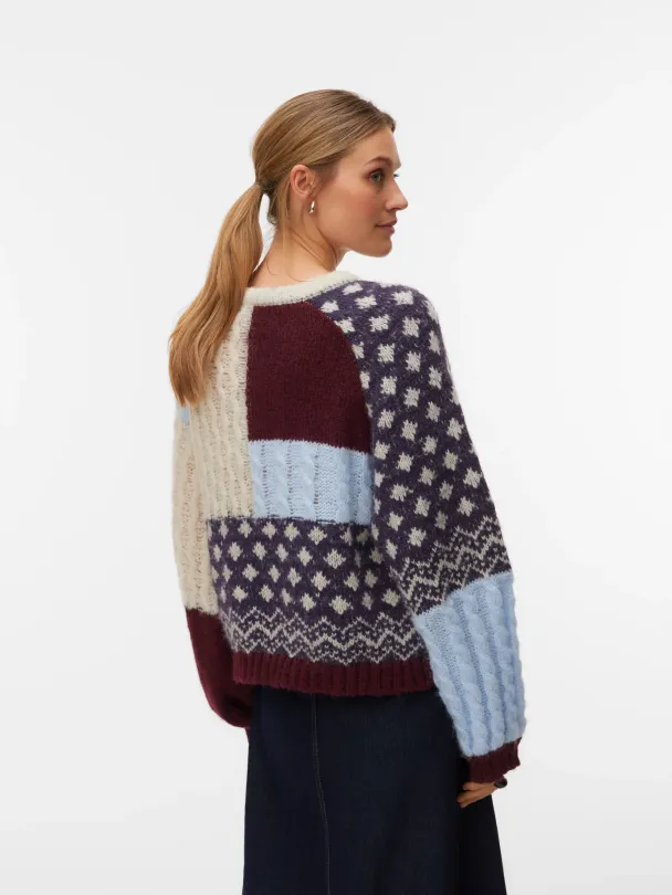 VMKRISTIN LS O-NECK PULLOVER BOO - Image 5
