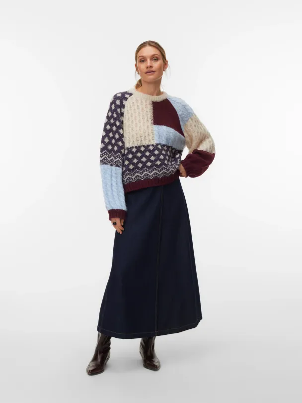 VMKRISTIN LS O-NECK PULLOVER BOO - Image 4