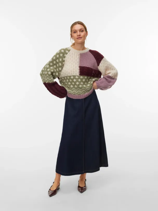 VMKRISTIN LS O-NECK PULLOVER BOO - Image 5