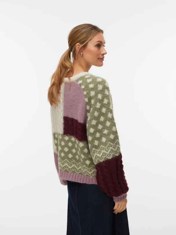 VMKRISTIN LS O-NECK PULLOVER BOO - Image 4