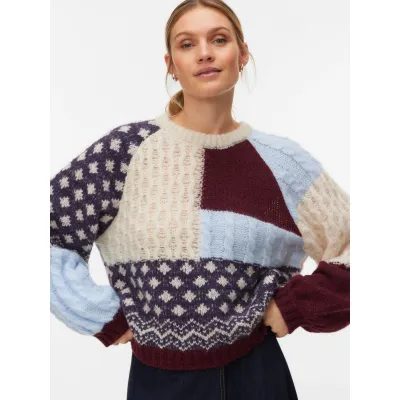 VMKRISTIN LS O-NECK PULLOVER BOO