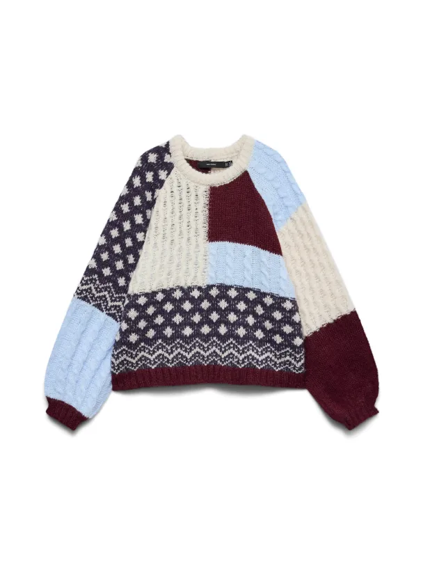 VMKRISTIN LS O-NECK PULLOVER BOO - Image 1