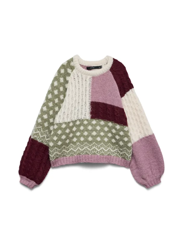 VMKRISTIN LS O-NECK PULLOVER BOO - Image 1