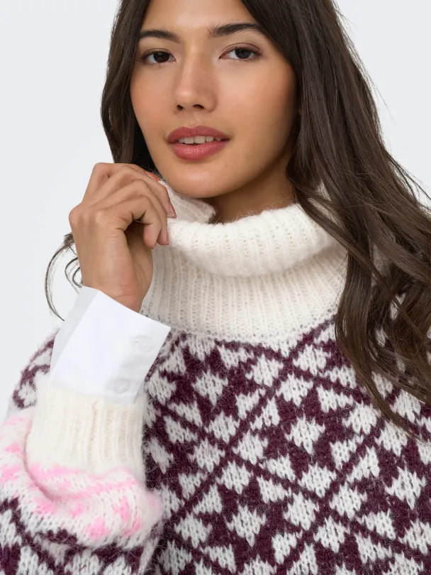 ONLCARO LS ROLLNECK CC KNT - Image 2