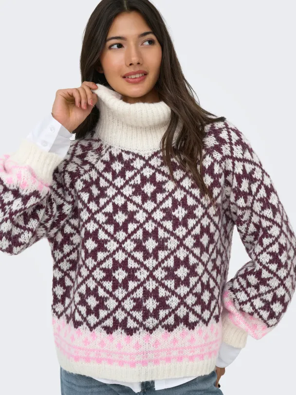 ONLCARO LS ROLLNECK CC KNT - Image 3