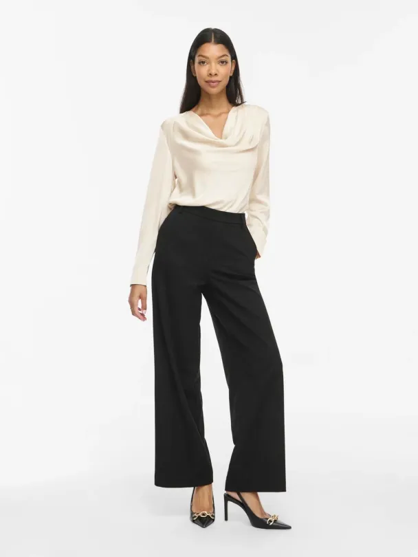 VILA VIFreya topp, beige - Image 4