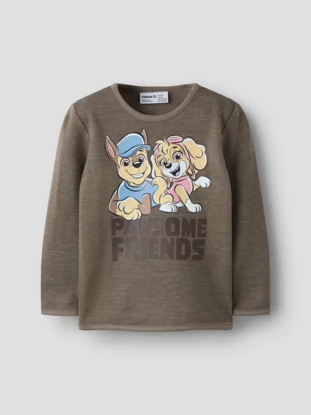 NMMWuppo Paw Patrol ullgenser, brun - Image 1