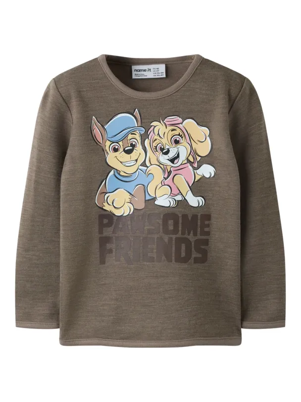 NMMWuppo Paw Patrol ullgenser, brun - Image 4