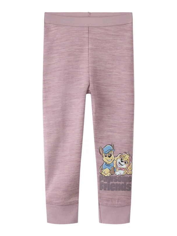 NMMWuppo Paw Patrol ullongs, lilla - Image 5