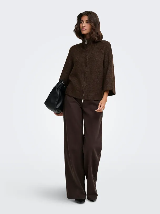 ONLMAGGIE 3/4 WIDE ZIP CARDI CC KNT - Image 5