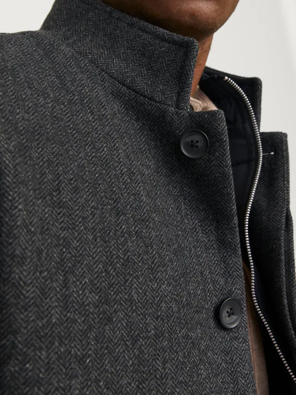 JJEHARRISON WOOL BLEND JACKET SN - Image 2