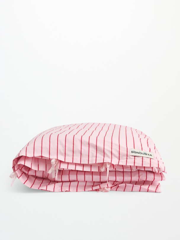 Percale Dynetrekk - Baby Pink & Ski Patrol 140 x 200 cm - Image 1