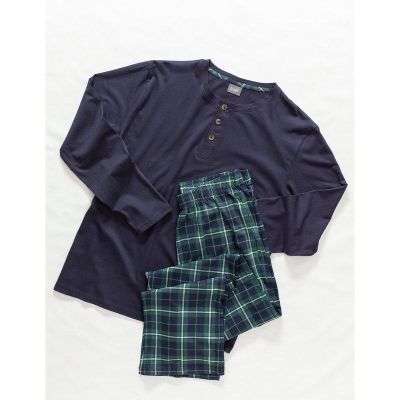 TROFÉ Mens Pyjamas Long BOMULL 65281