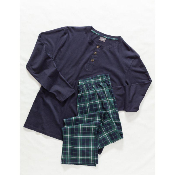 TROFÉ Mens Pyjamas Long BOMULL 65281 - Image 1