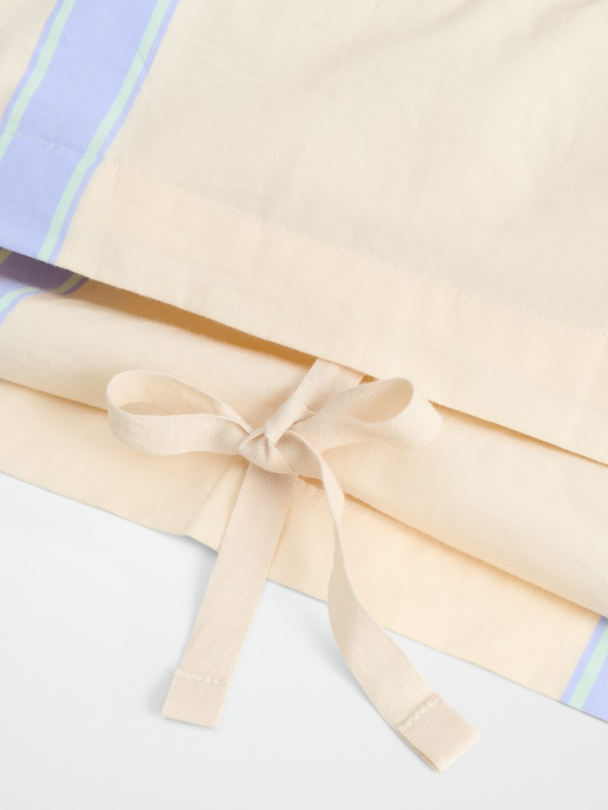 Percale Dynetrekk - Ivory, Lavender & Mint 140 x 200 cm - Image 2