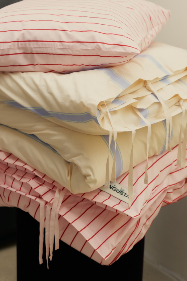 Percale Dynetrekk - Ivory, Lavender & Mint 140 x 200 cm - Image 5