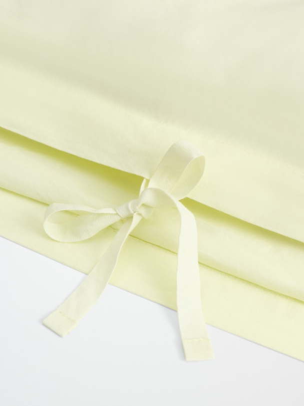 Percale Dynetrekk - Lemon Sorbet 140 x 200 cm - Image 2
