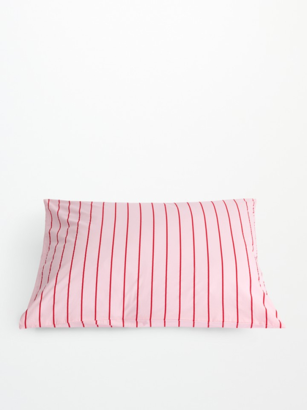 Percale Putetrekk - Baby Pink & Ski Patrol 50 x 70 cm - Image 1