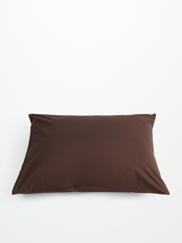 Percale Putetrekk - Coffee 50 x 70 cm - Image 1