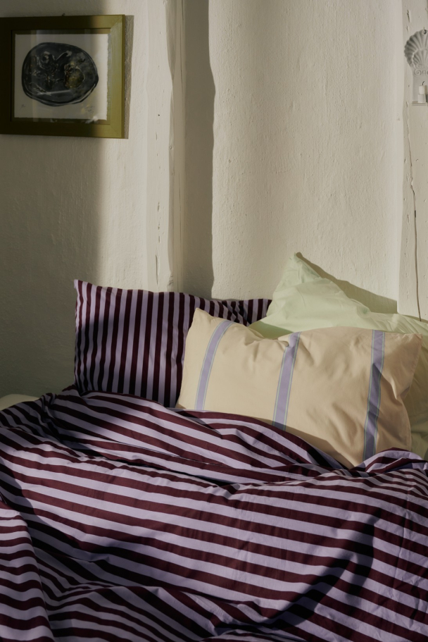 Percale Putetrekk - Ivory, Lavender & Mint 50 x 70 cm - Image 3