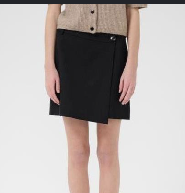 GZpaula Wrap Skirt - Black - Image 2