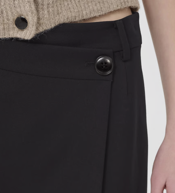 GZpaula Wrap Skirt - Black - Image 3