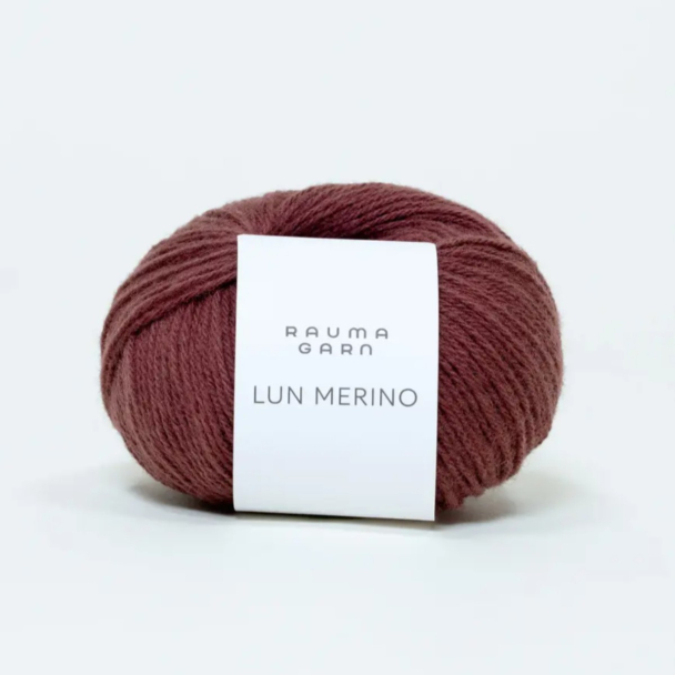 Lun Merino - 8800 - Støvet Plomme