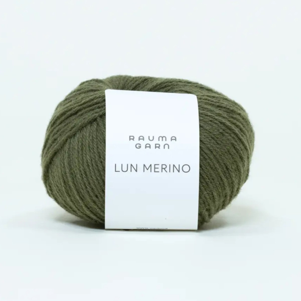 Lun Merino - 8791 - Skogsgrønn