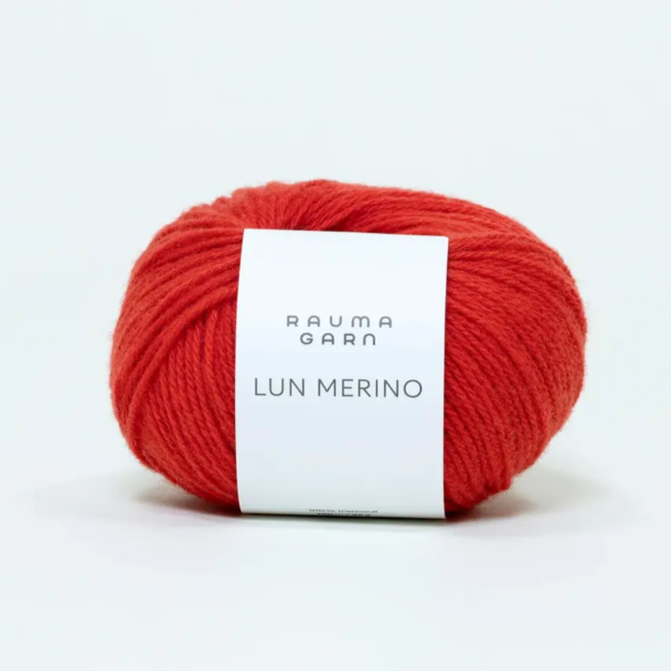 Lun Merino - 8798 - Rød