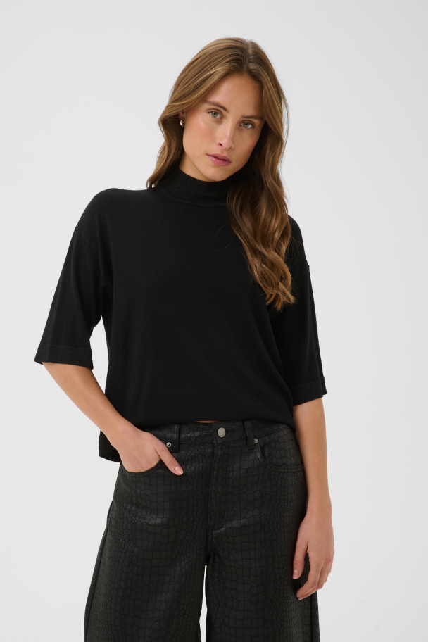KAliva Lurex Genser Svart - Image 1