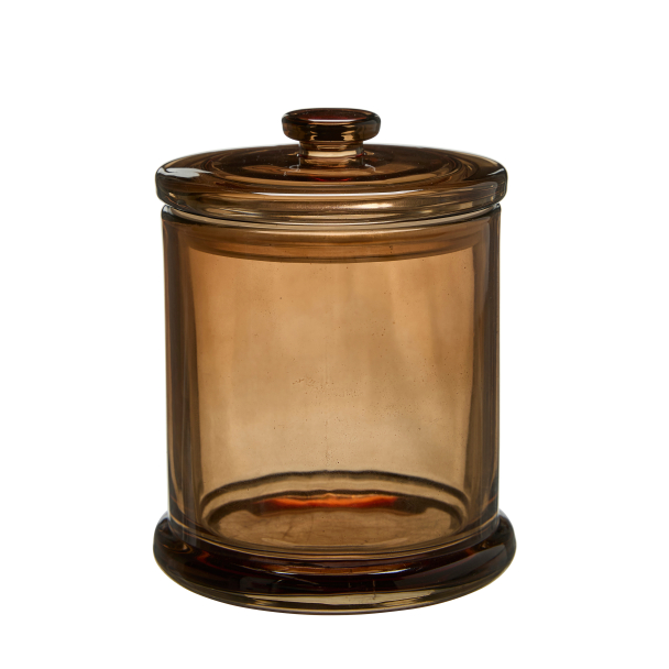 Glasskrukke - Brun - Medium - Image 1