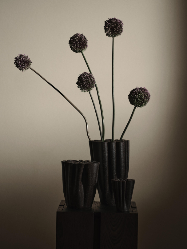  Dedali Vase - Mørk brun - Small - Image 2