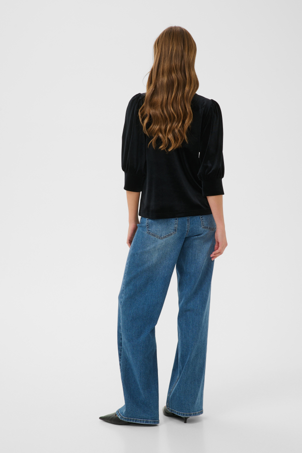 KAkelly Bluse Velour  - Image 3