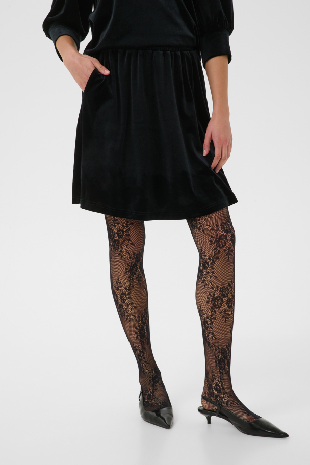 KAkelly Skjørt Velour - Image 1