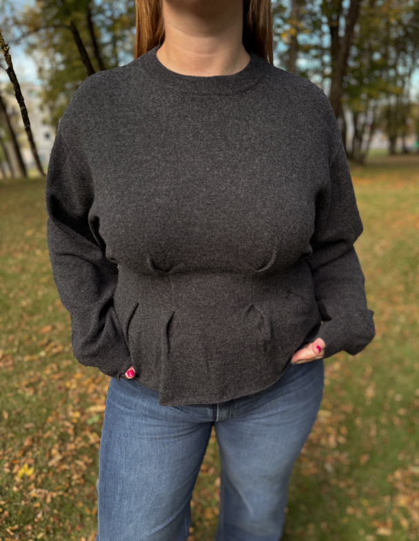 Manzi Pullover - Deep Graphite Melange - Image 1