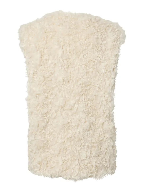 PCEVELYN FLUFFY VEST - Image 6