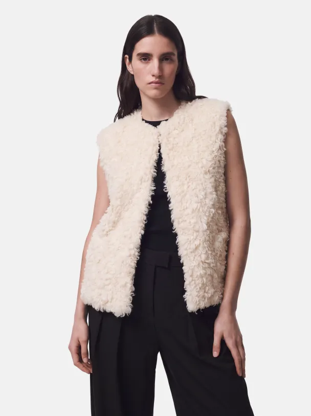 PCEVELYN FLUFFY VEST - Image 3