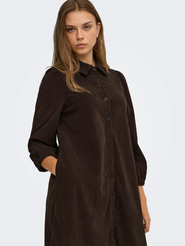 ONLLIAS L/S CORD DRESS PNT BF - Image 3