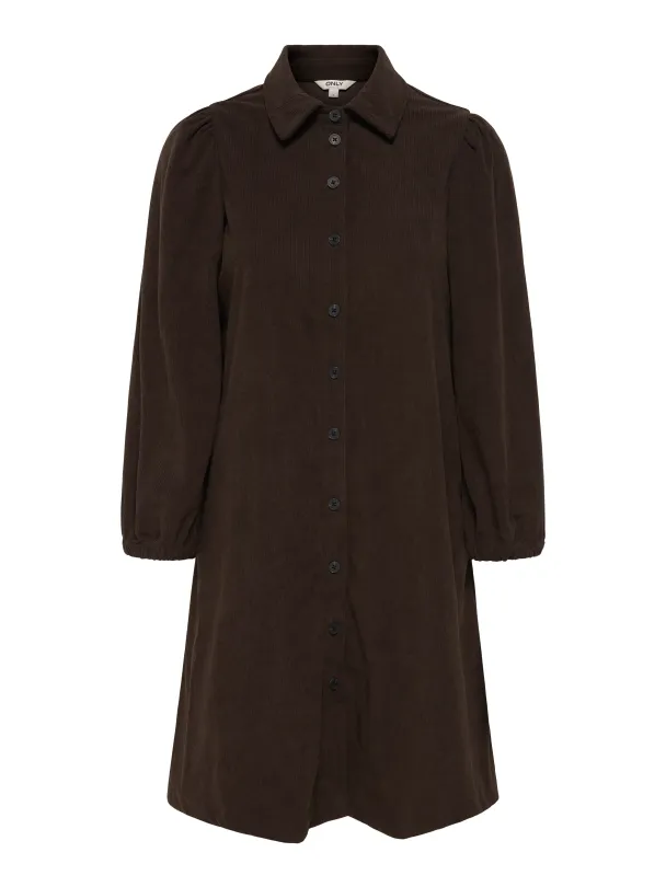 ONLLIAS L/S CORD DRESS PNT BF - Image 1
