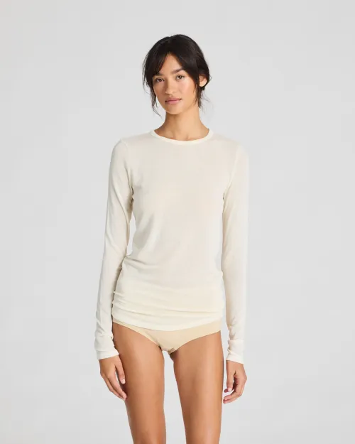 Thyra L/S Wool Top – ulltopp med lange ermer fra LISVA