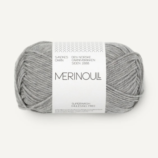 Merinoull grå 1042     