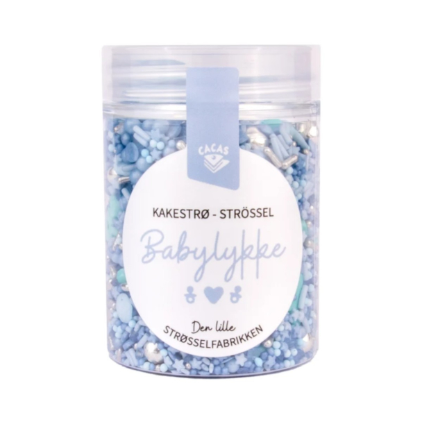 Kakestrø Baby Blå Babylykke 85g - Image 1