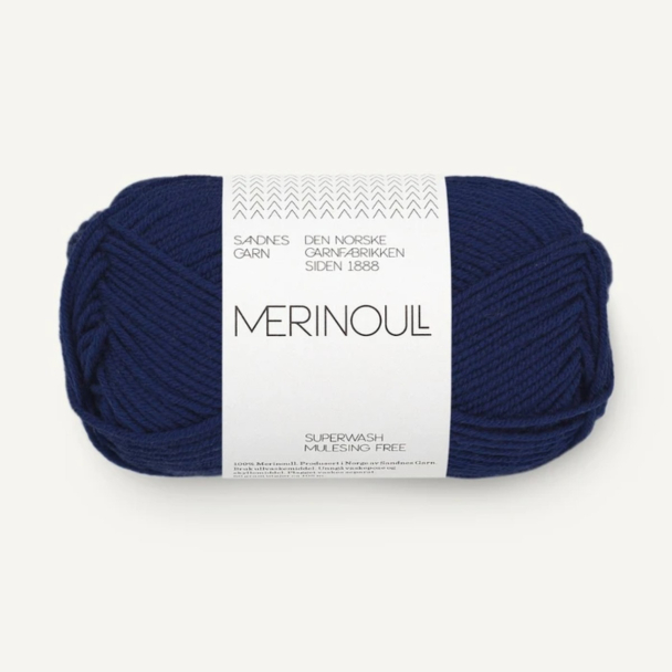 MERINOULL marineblå 5575             