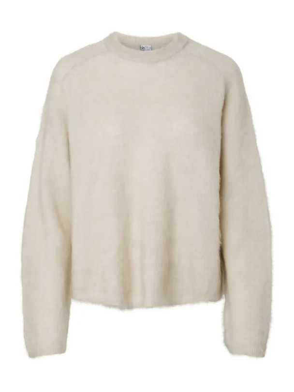 PCMANIKA LS O-NECK KNIT BC