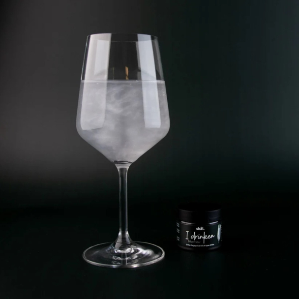 Glitterfarge I Drinken Silver Star - Image 2