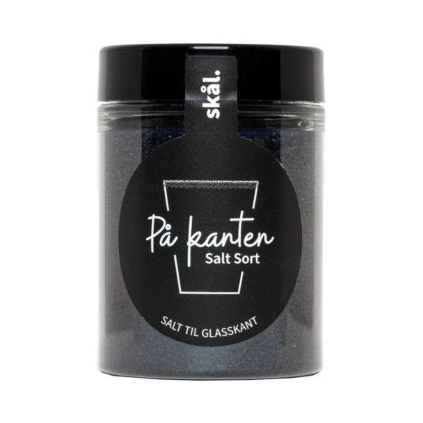 Salt På kanten Sort 125g