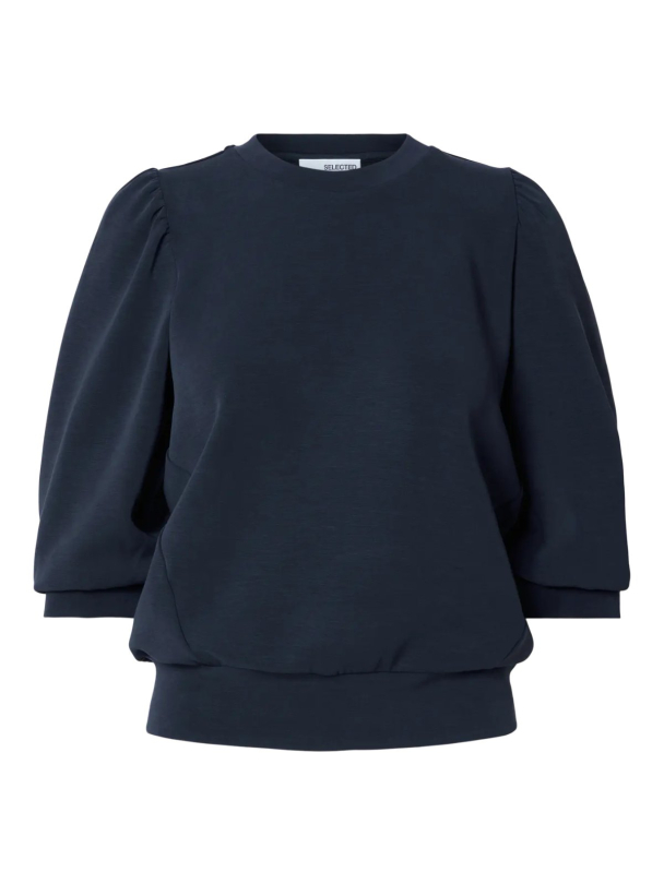 Tenny 3/4 Sweat Top - Dark Sapphire - Image 1