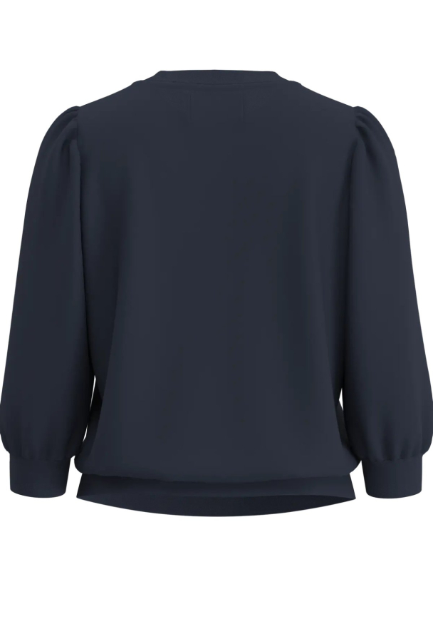 Tenny 3/4 Sweat Top - Dark Sapphire - Image 2