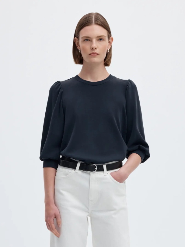 Tenny 3/4 Sweat Top - Dark Sapphire - Image 3